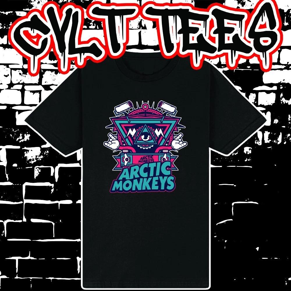 Men s and Women s T-shirts Arctic Monkeys Tee 100% Cotton XXXL