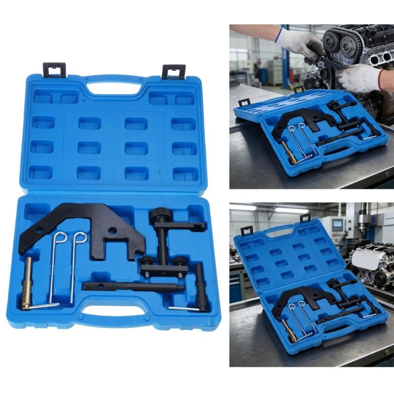 Convenient Camshaft Locking Tool Auto Repair Tools for Remove and Install Engine Timing Device Mechanism Blue