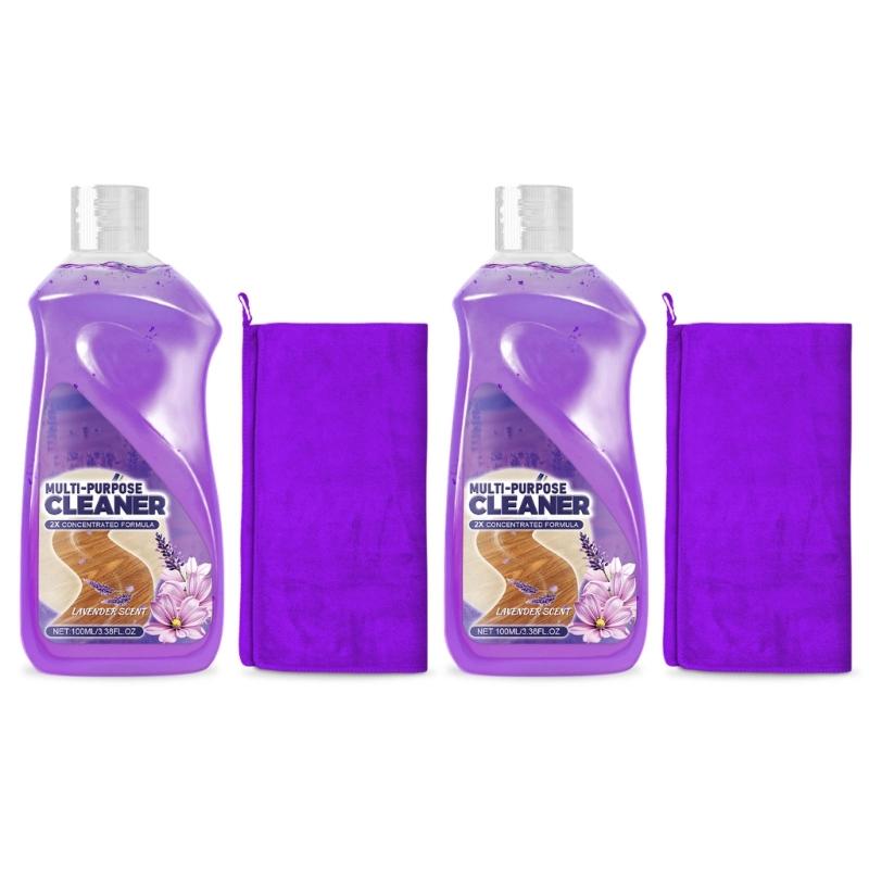 100ml Uniwersalny Płyn do Czyszczenia Podłóg Silne Odkażanie Środek do Czyszczenia Drewnianych Podłóg do Usuwania Plam Rozjaśniający