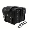Pair Universal Motorcycle Accessories Side Saddle Bags Hanging Bag Waterproof Saddle Tool Side Bag Luggage with Lock For Harley