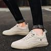 Herrenschuhe, modische Freizeitschuhe aus echtem Leder, atmungsaktiv, Herbst-Schnürschuhe, bequeme Halbschuhe, Outdoor-Oxfords, Herren-Sneakers