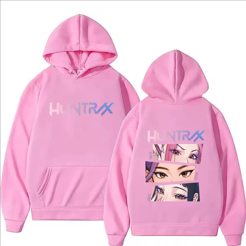 Kpop Demon Hunters Women Casual Fashion Hip Hop Hoodie Autumn Winter Men Streetwear Fleece Long Sleeve Pullover Sweatshirts