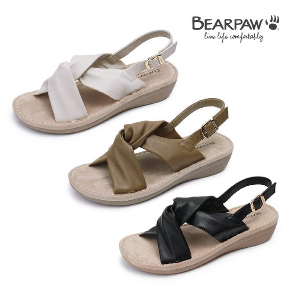 Bearpaw Women S Sandal K1783 Ivory/225
