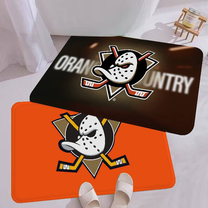A-Anaheim D-Ducks Bathroom Mat Kids Room Bedroom Decoration Balcony Anti-Slip Doormat Living Room Welcome Rug