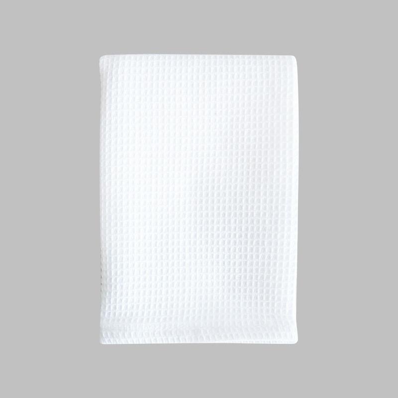 35x35cm Square Waffle Dish Towel Household Kitchen Plain Cotton Thickened Cleaning Cloth Absorbent Dishcloth
