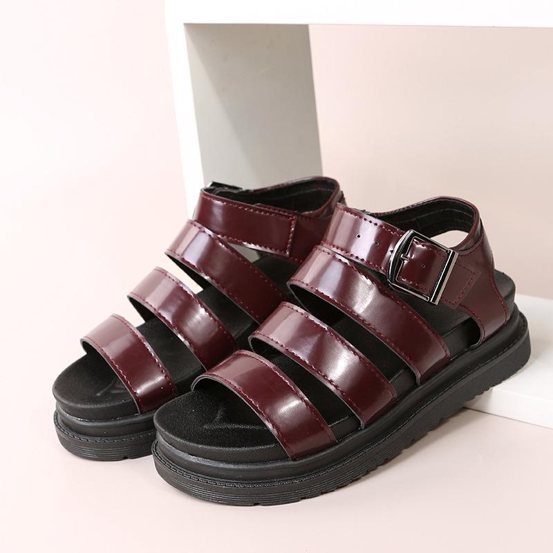 Fashion Women's Sandals 2025 Summer Casual Flat Sandals Women Outdoor Non-slip Beach Shoes Fashion Woman Shoes Roman Sandalias De Mujer