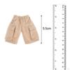 1/12 Men Shorts Mini Clothing Casual Miniature Outfits Doll Clothes for 6 inch Figures Dress up