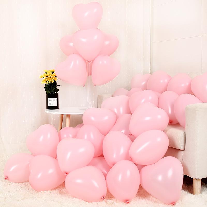 20/50 Stück 12 Zoll Süßigkeiten Macarons Herzform Latexballon Geburtstagsparty Dekorationen Hochzeitsdekorationen Kinderparty Globos Decor