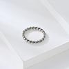 2026 Simple Style Multi-strand Spiral Weaving Twist Ring Ring Literary Trendy Male Neutral Index Finger Couple Ring