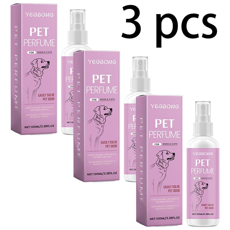 Yegbong Pet Deodorizing and Freshening Spray for Cats and Dogs Clean Odor Air Freshening Treatment Spray