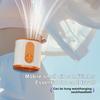 New Mini Portable Hanging Neck Fan Cooling Waist Clip Fans Bladeless USB Rechargeable Sport Cooler Fan for Outdoor Sport Working