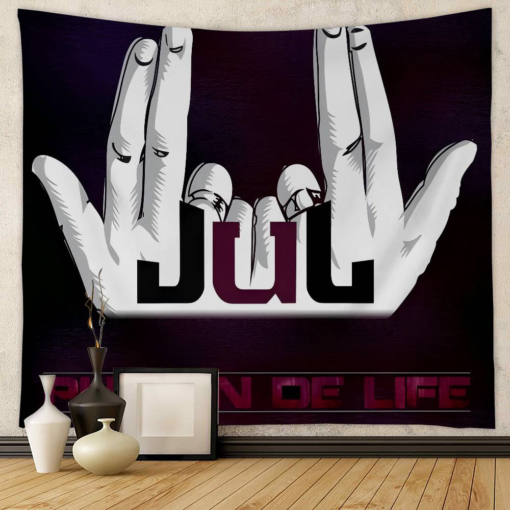 J-JuL C est-Pas-Des Cartoon Tapestry Art Science Fiction Room Home Decor Art Home Decor 100X70CM
