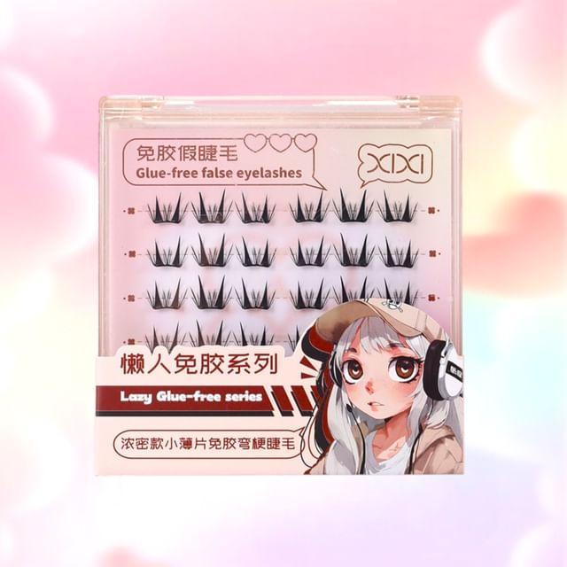 xixi - Glue-free False Eyelashes - Dense #Dense Thin Slices