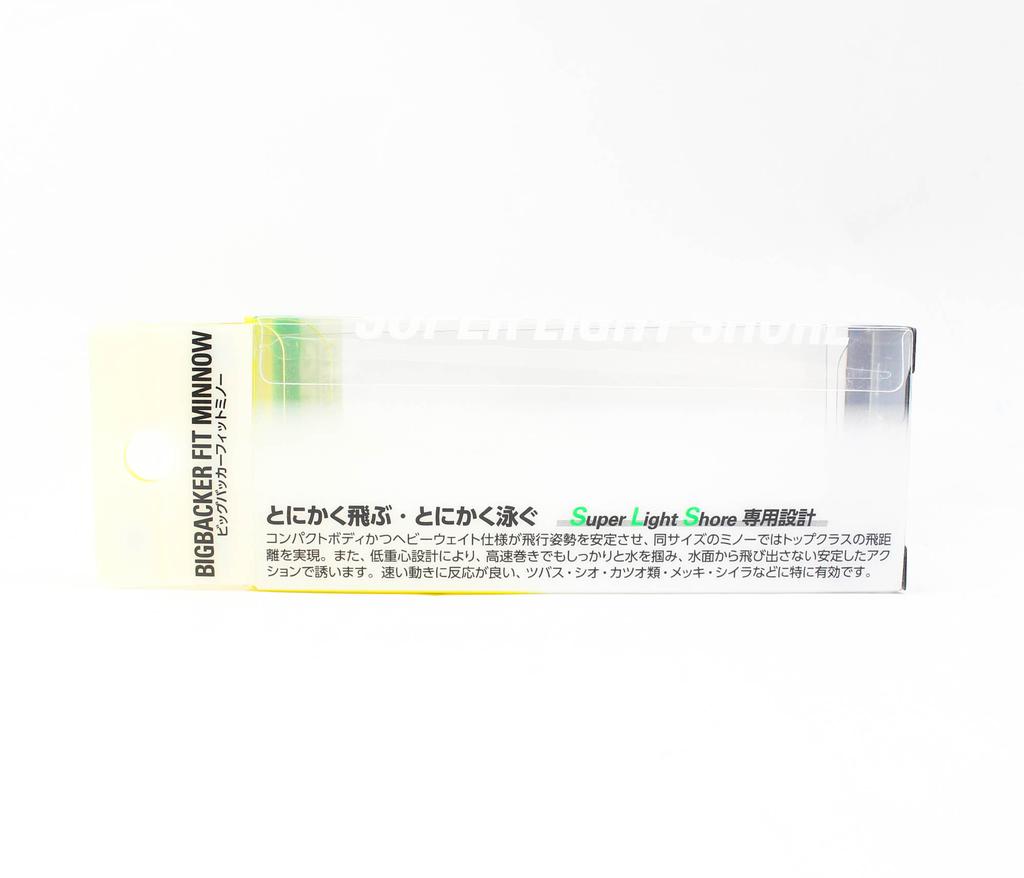 Jackall Big Backer Fit Minnow 60 Potápivá nástraha 10,8 gramů Harapin (2134)