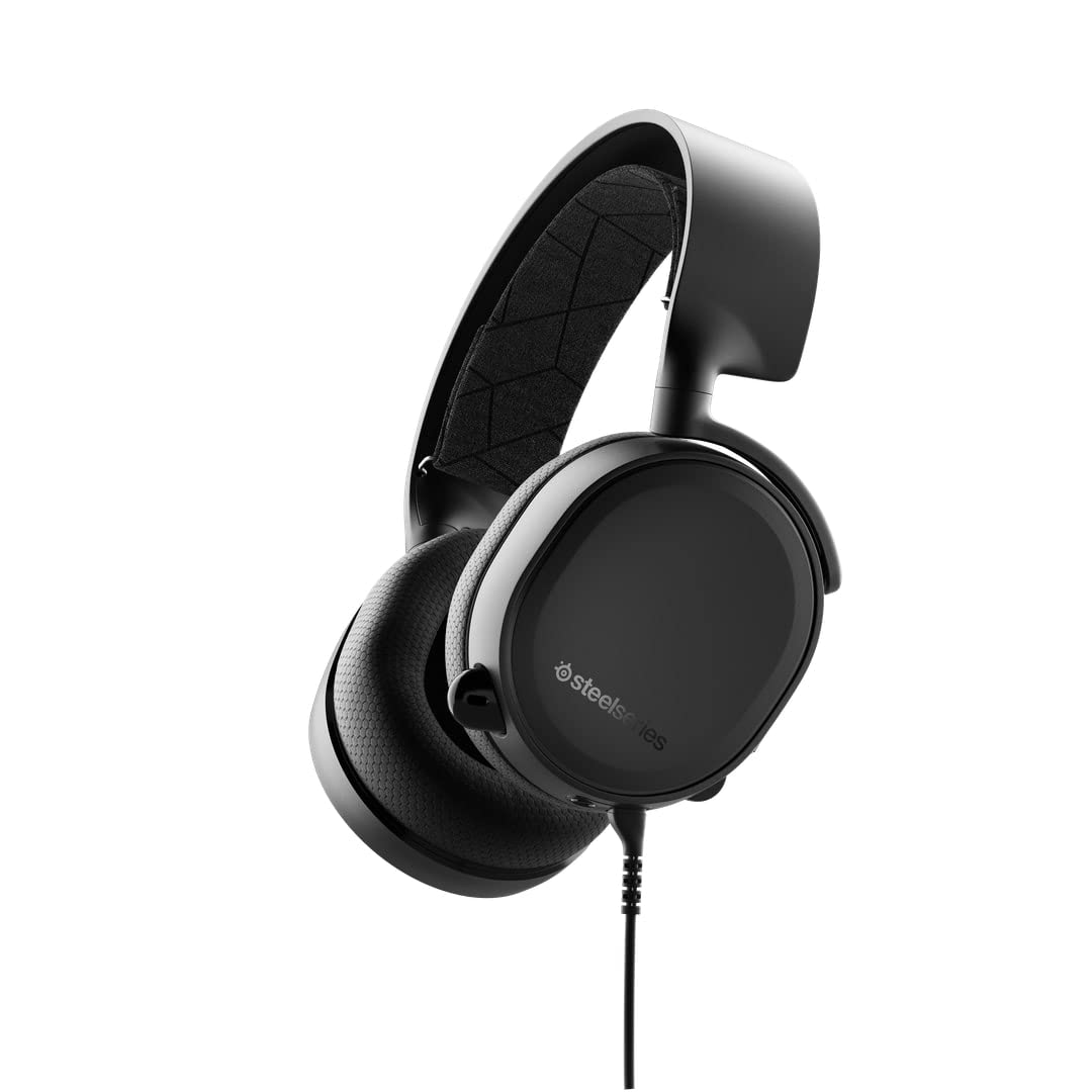 

SteelSeries Arctis 3 Console Edition PS5 совместимая герметичная игровая гарнитура совместимая с PS5/PS4/Switch/ПК []