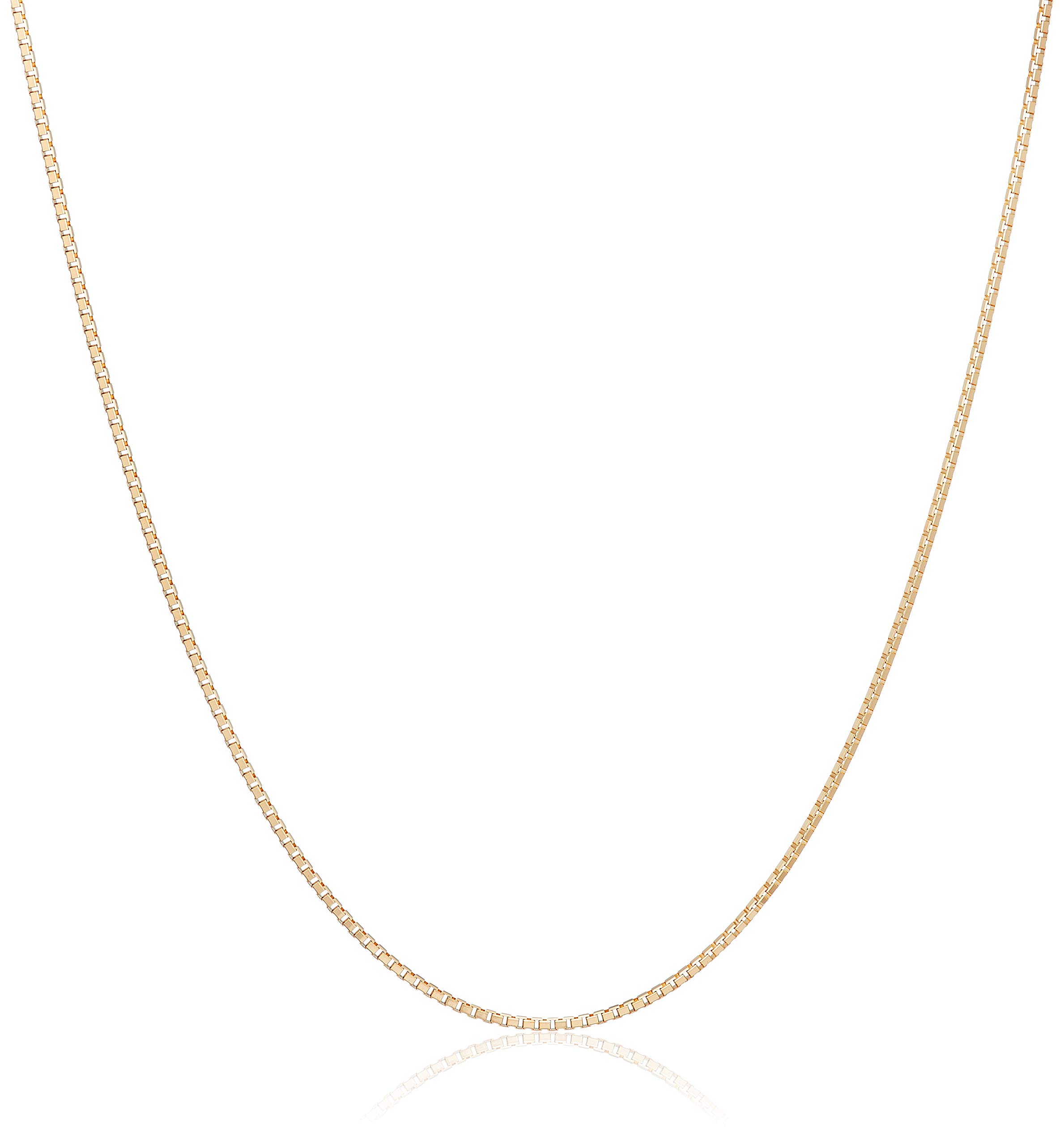 

MJP K18 18K Sliding Venetian Chain Necklace Width 45cm Made in Japan MNC002 [MJP] approx. 0.8mm/Length approx.