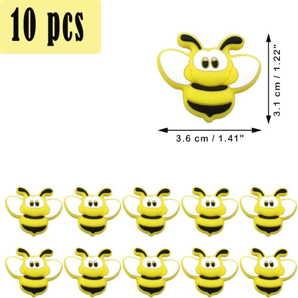 Cartoon Animal Cartoon Animal Bee Focal Pen DIY Bracelets Bee Beads  Keychain Making