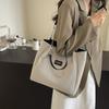 Large Capacity Bag New Bag Women's Bag Popular Versatile Canvas Bag Commuter Tote Bag