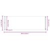 Side Awning Extendable 200x600 cm Cream
