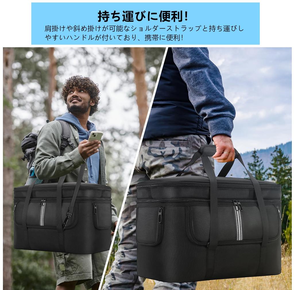 SHEAWA for DJI Power 1000 Portable Power Station Case, Storage Case, Bag, Shockproof, Durable Nylon, Can Also Store Cables and Small Items,