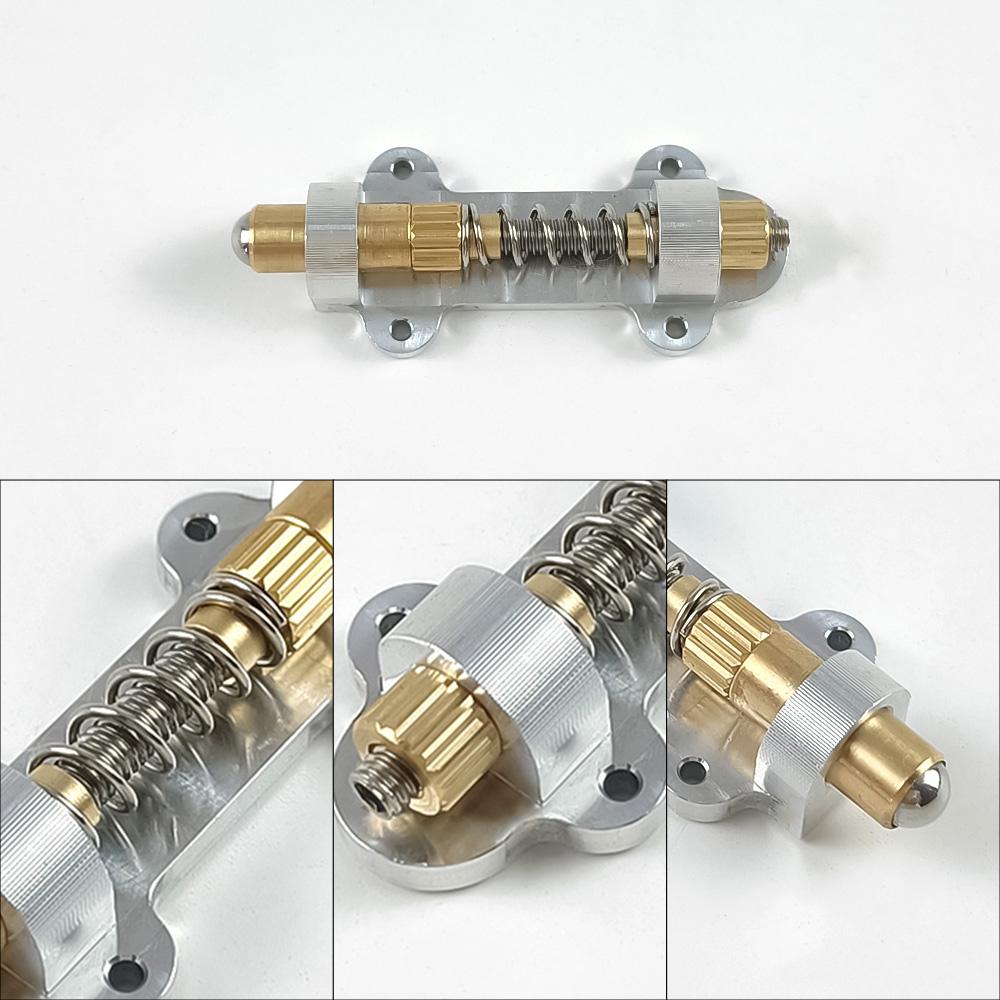 Guitar Tremolo Stoppe Stabilizer Aluminum Brass Tremolo Stopper Stabilizing Device Kit for Electric Guitars Accessories