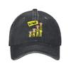 Lucky Luke i Daltons Berretto da Baseball Unisex Comico Cartone Animato Usurato Lavato Cappelli Berretto Casual da Esterno Regolabile Copricapo
