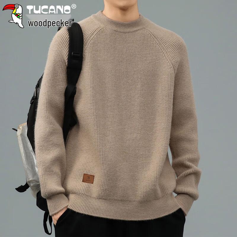 Tucano Men's Autumn/Winter Thick Round Neck Sweater