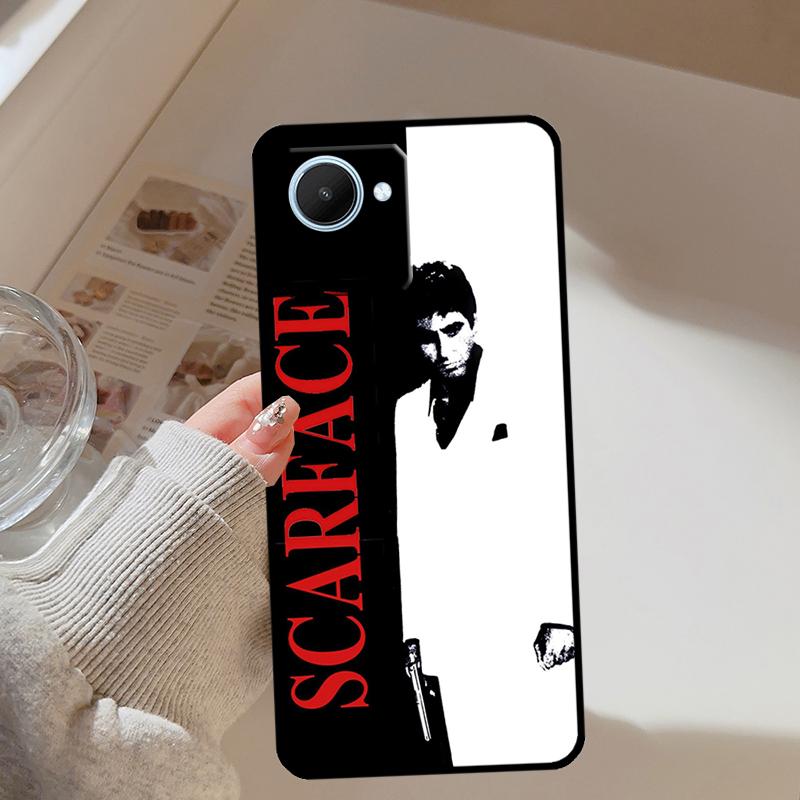 Scarface 1983 Movie For Realme 13 12 10 11 14 Pro Plus GT 6T 6 5 GT7 Pro C61 C55 C53 C51 C21Y C25S C75 C67 Case