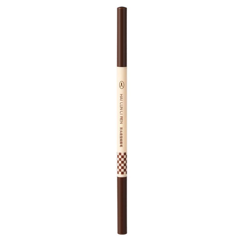 Helen Beauty Double Ended Eyebrow Pencil Fine Tip Easy Coloring Sweat Resistant Makeup