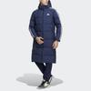 adidas Terrex 3st Long Coat Outdoor Sports Mid-Length Stay Warm Hooded Down Jacket Blue Men's H20763