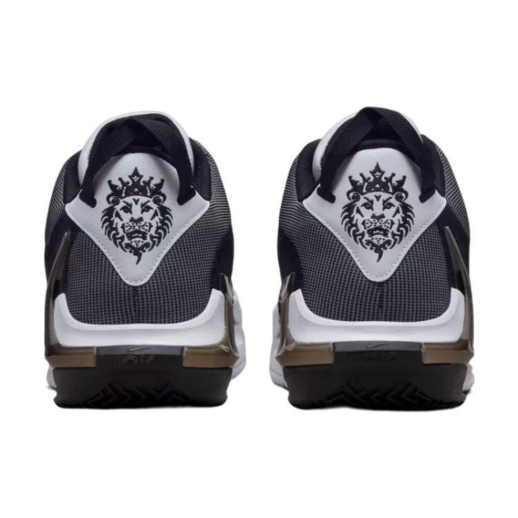 Nike LeBron Witness 7 White Black Men Sneakers Metallic-Silver DM1123-100