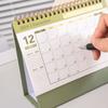 Creative 2024-2025 Calendar 2025 Standing Flip Calendar Simple Time Manegement Organizers  Gifts