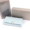 Pristine BVLGARI Purse Bvlgari Bvlgari Large Wallet Light blue gold Used