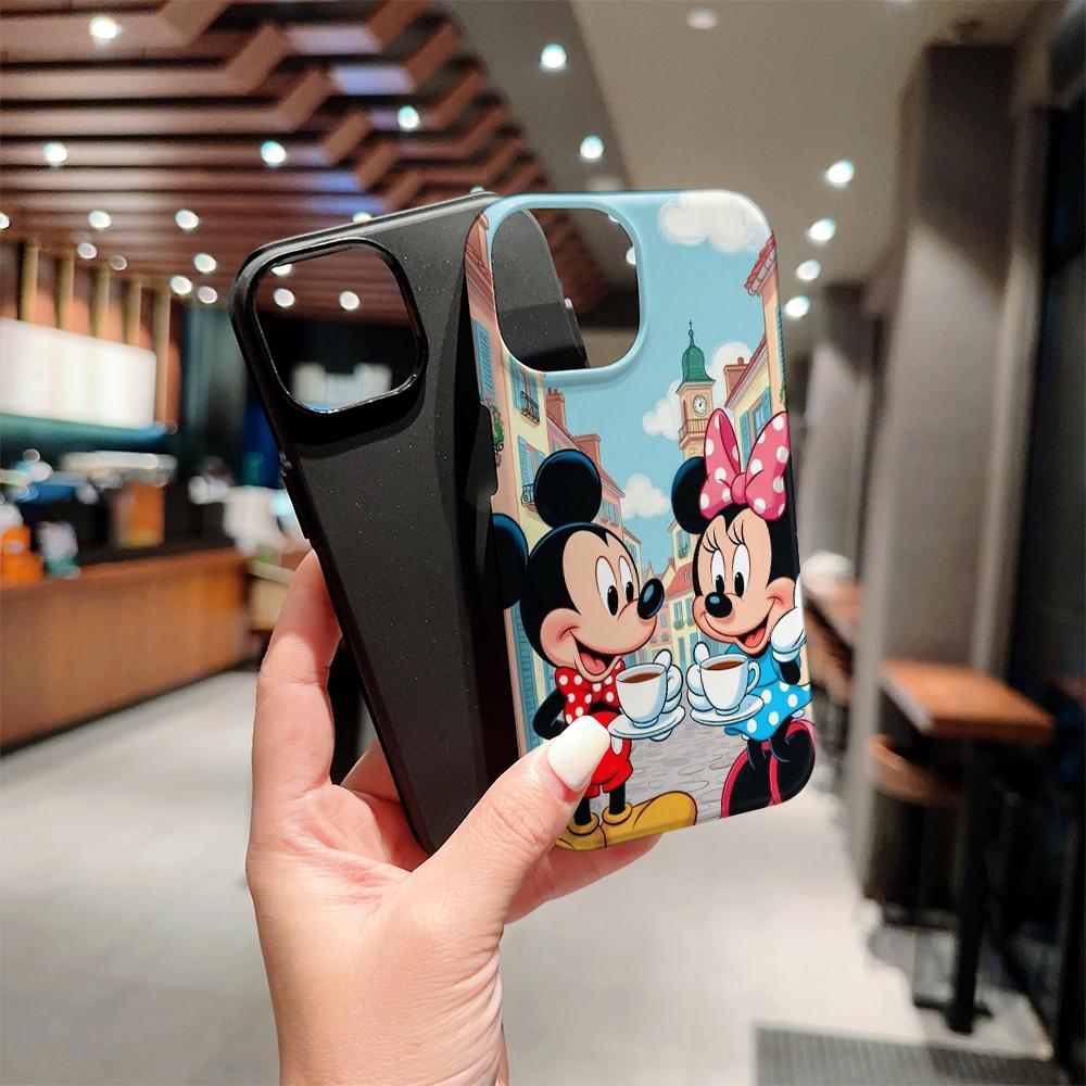 Disney Phone Case, Double-layer Protective Cover, Suitable for iPhone X/XS/SE/7/8/11/12/13/14/15/16/17 Pro Max Plus