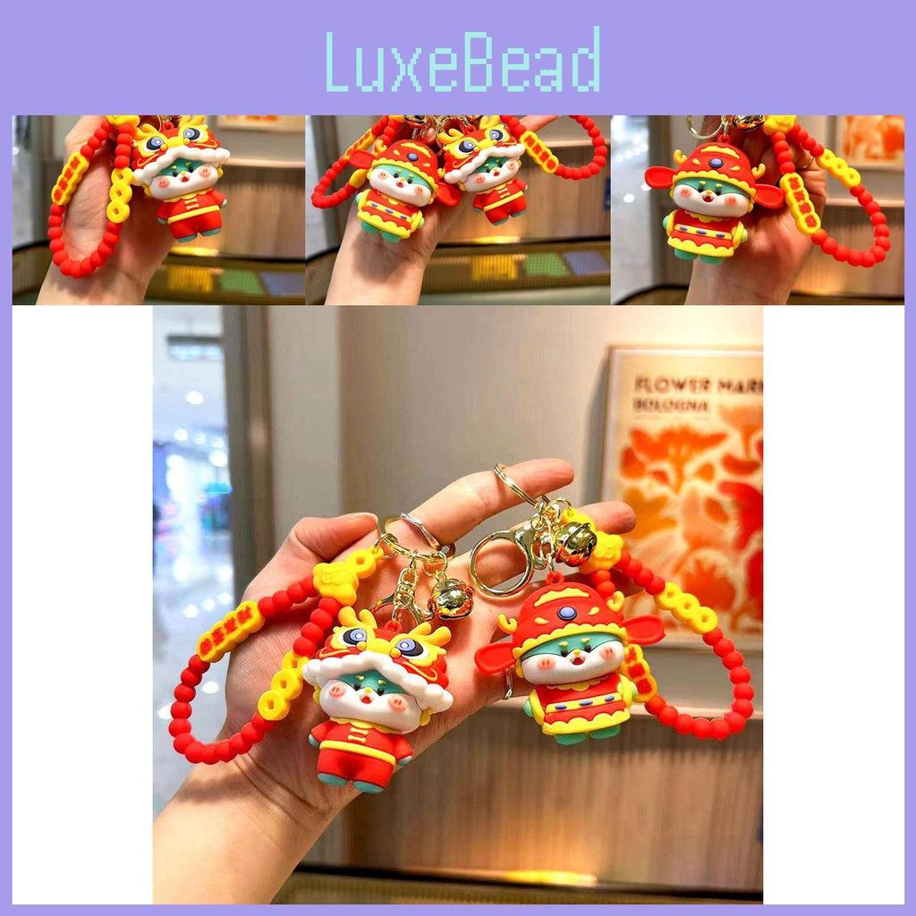 Adorable Dragon Keychain Cartoon Silicone Accessory Perfect For Gifts And Decor