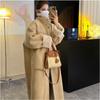 Double-sided Suede Lamb Wool Coat Women's Winter Thickened Fur Integrated Medium and Long Imitation Fur Coat Fashion