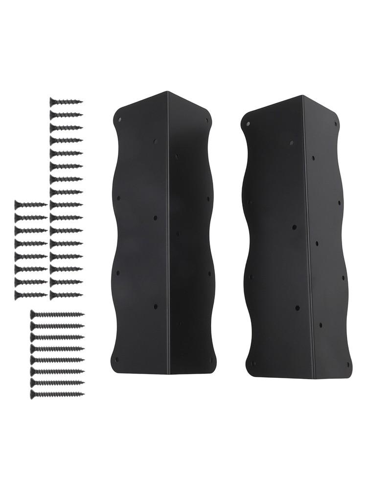 

2 ШТ. ИЛИ 4 ШТ. Прочные металлические угловые кронштейны для приподнятых садовых грядок 20-24 дюйма 2pcs