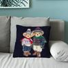 Capa de almofada de desenho animado Cool P-Polo B-BearS Capa de Almofada Capas de Almofada Macias para Decoração de Sofá de Casa de Campo Decorações de Casa e Roupa de Cama SZT,(12)