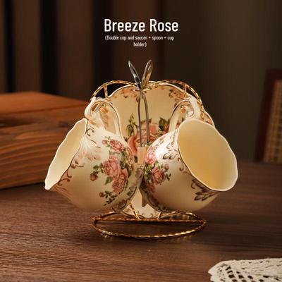 Rose Queen Palace Style Coffee Tea Set