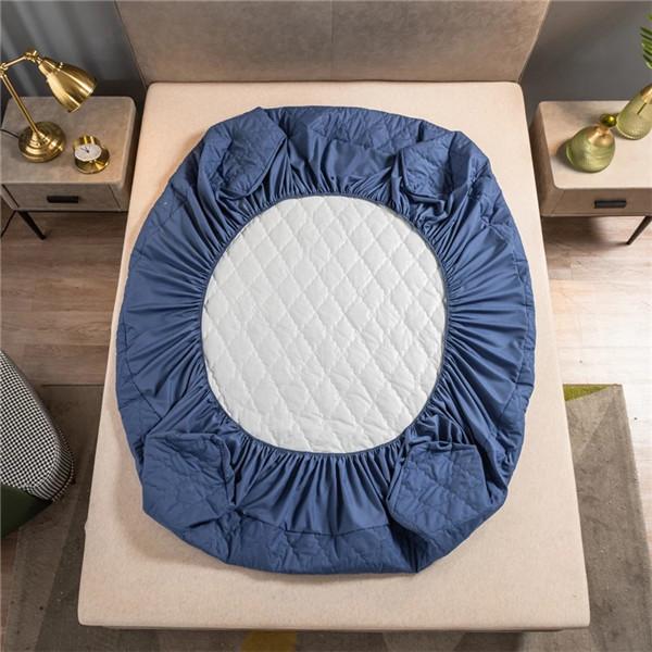100% Waterproof Mattress Cover Quilted Thicken Single Double Elastic Fitted Sheet Style Bed Protector Pad King Size