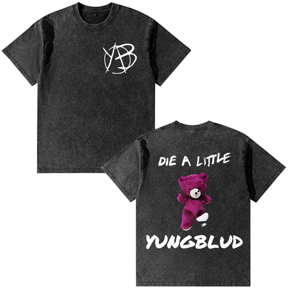 

Yungblud Lowlife Album Logo Washed T Shirts Men Women Clothing Fashion Short Sleeve T-shirts Cotton Oversized T-shirt Top 2XL