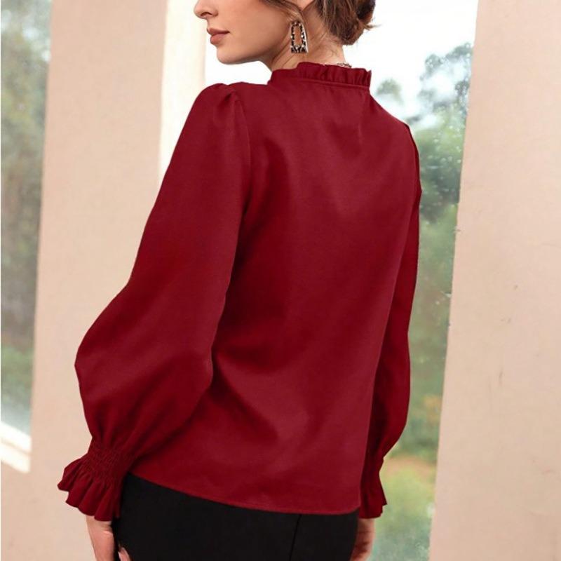 Women's Spring New Fashion Long Sleeved Top