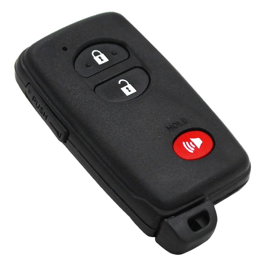 3 Buttons 314MHz Keyless Go Smart Prox Remote Key Fob for Toyota 4Runner Prius C V Venza 2010 2012-2016 271451-5290 HYQ14ACX