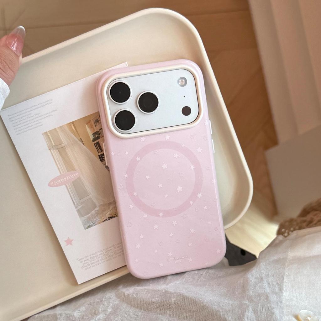 Creative Star Stand Phone Case for iPhone 16, iPhone 17, and iPhone 17 Pro Max