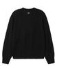 Openyard(Oy) Flower Corsage Zip Up Knit Cardigan - Black