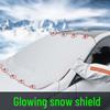 Magnetischer Winter Auto Windschutzscheiben Schnee- & Frostschutz - Verdickter Sonnenschutz