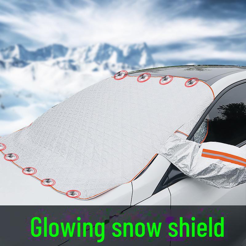 Magnetischer Winter Auto Windschutzscheiben Schnee- & Frostschutz - Verdickter Sonnenschutz