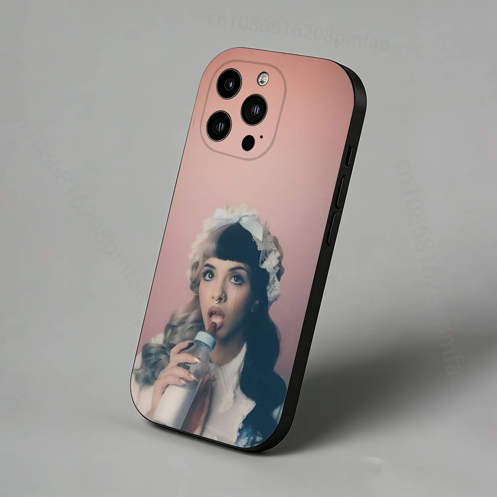 Singer M-Melanie M-Martinez Slim Back Phone Case for iPhone 17,16,15,14,13,12,11 Pro,Max,Plus,X,XS,XR,SE,Mini Protective Cover