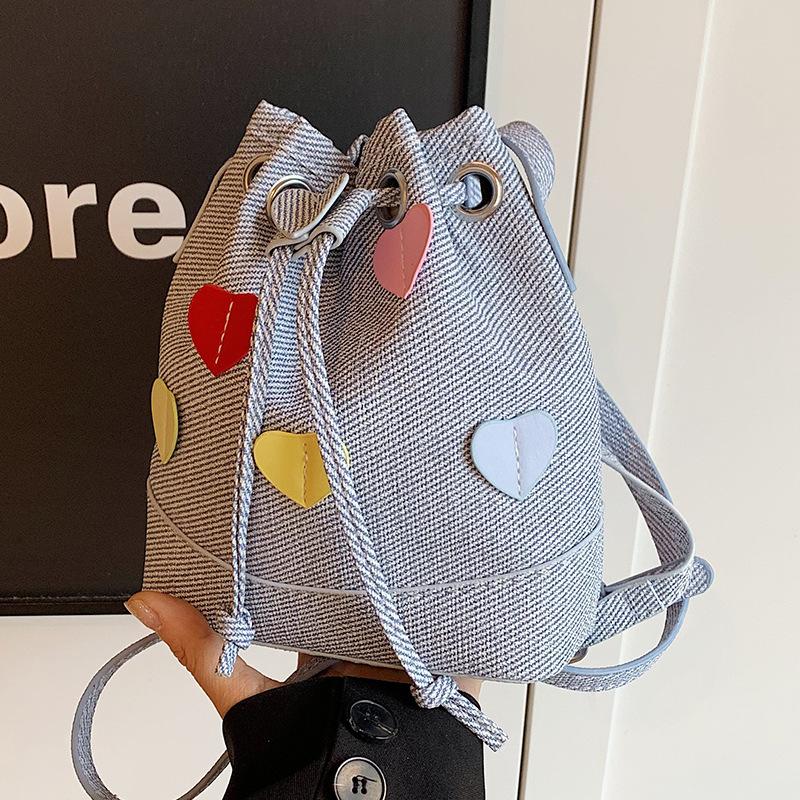 Popular Small Bags for Women New Style Trendy Girls Versatile Shoulder Bag Texture Crossbody Bucket Bag