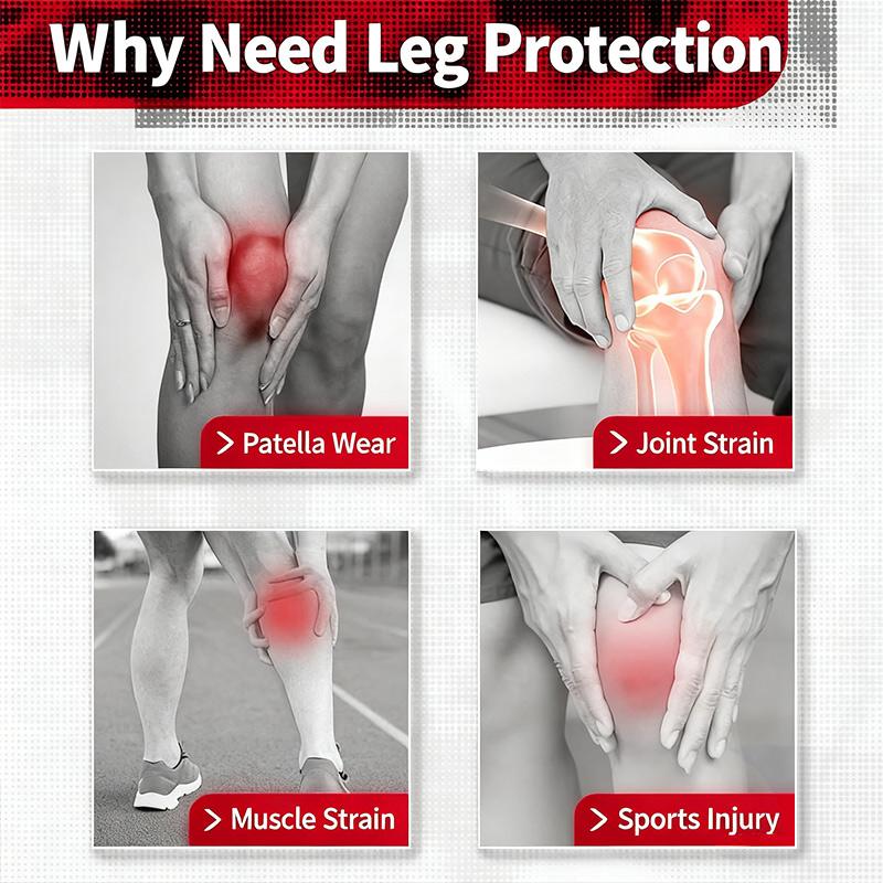 ENDURANCE Calf Compression Socks Without Foot , Calf Brace, Compression Sleeves, Unisex, for Men and Women